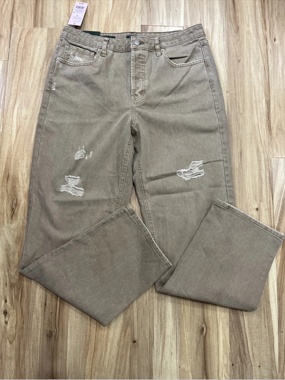 wild fable Women's Straight-Leg Jeans - Taupe